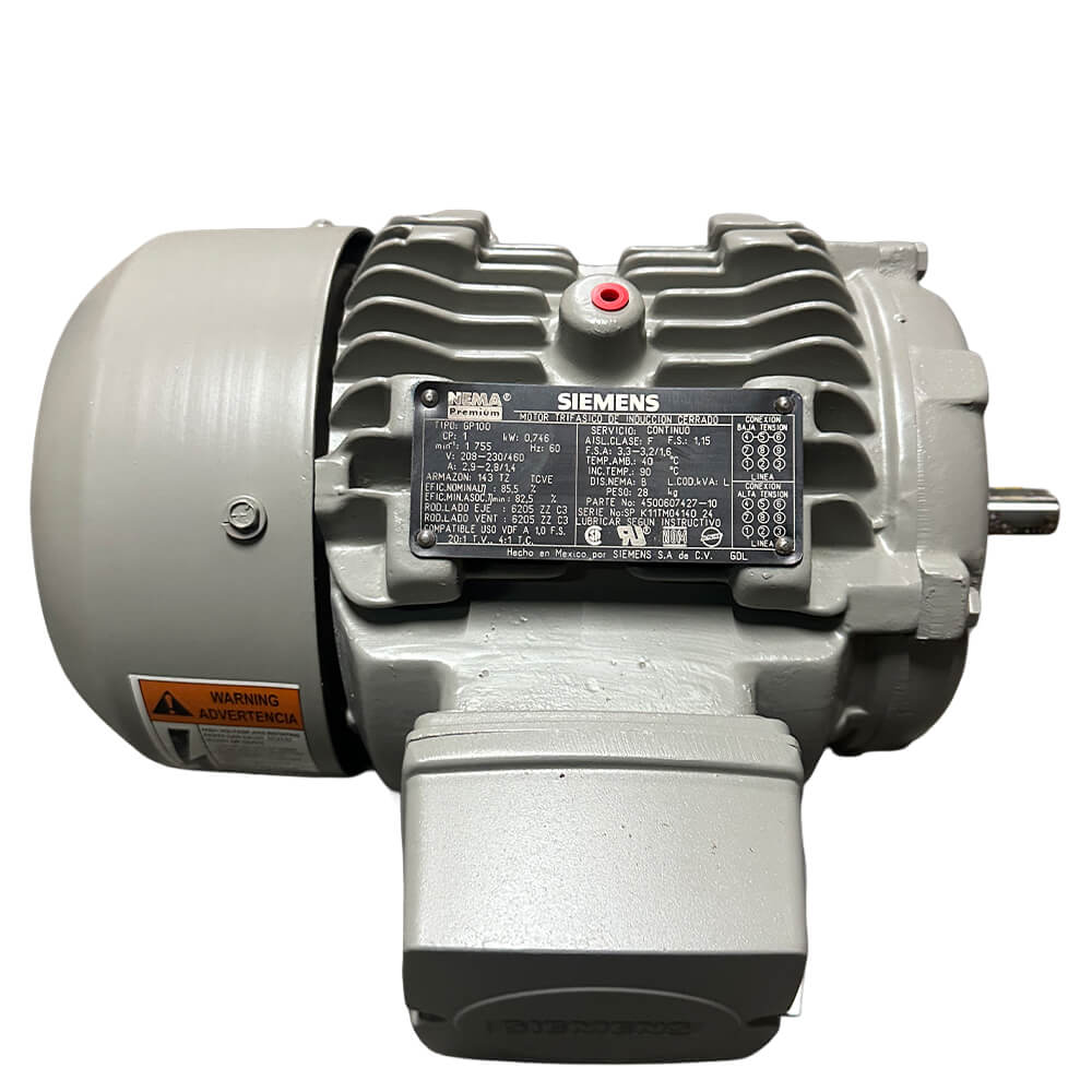 Motor Trifásico 1HP 1750 RPM